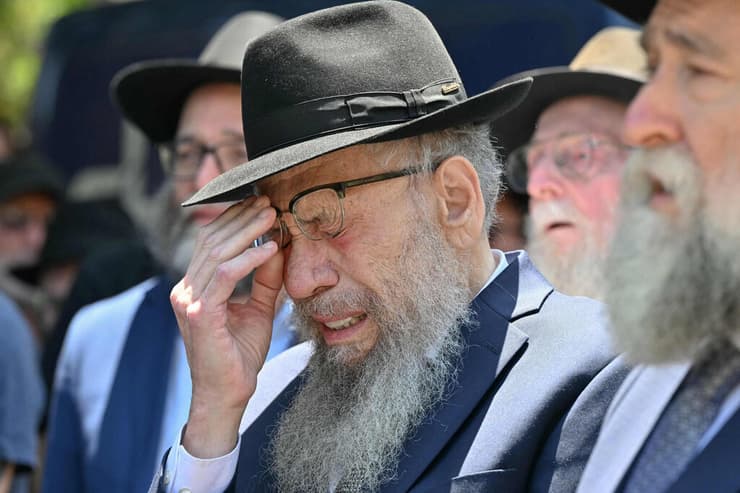 אוסטרליה פיגוע טרור טבח חנוכה סידני הלוויה של אלי שלנגר