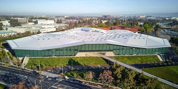 מטה אנבידיה הראשי בסנטה קלארה (צילום: אנבידיה) מטה אנבידיה הראשי בסנטה קלארה