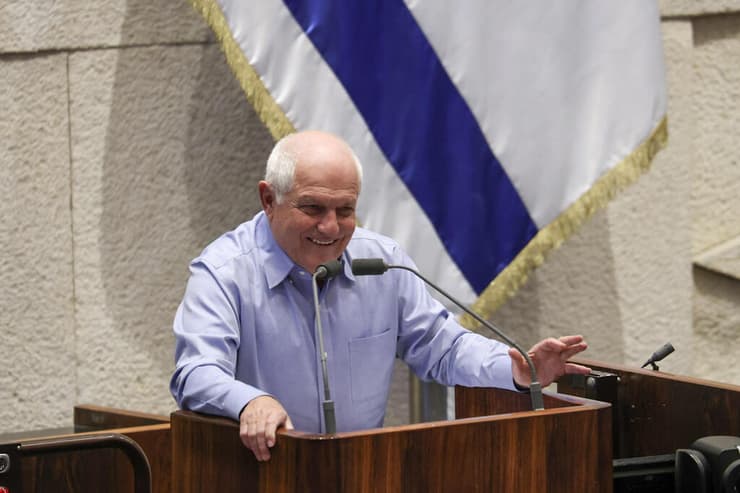 השר חיים כץ במליאת הכנסת (צילום: דני שם טוב, דוברות הכנסת) מליאת הכנסת