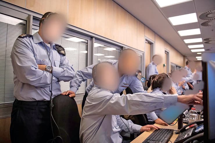 מכלול "נחלת בנימין" בבור של חיל האוויר (צילום: דובר צה"ל) מכלול "נחלת בנימין" בבור של חיל האוויר