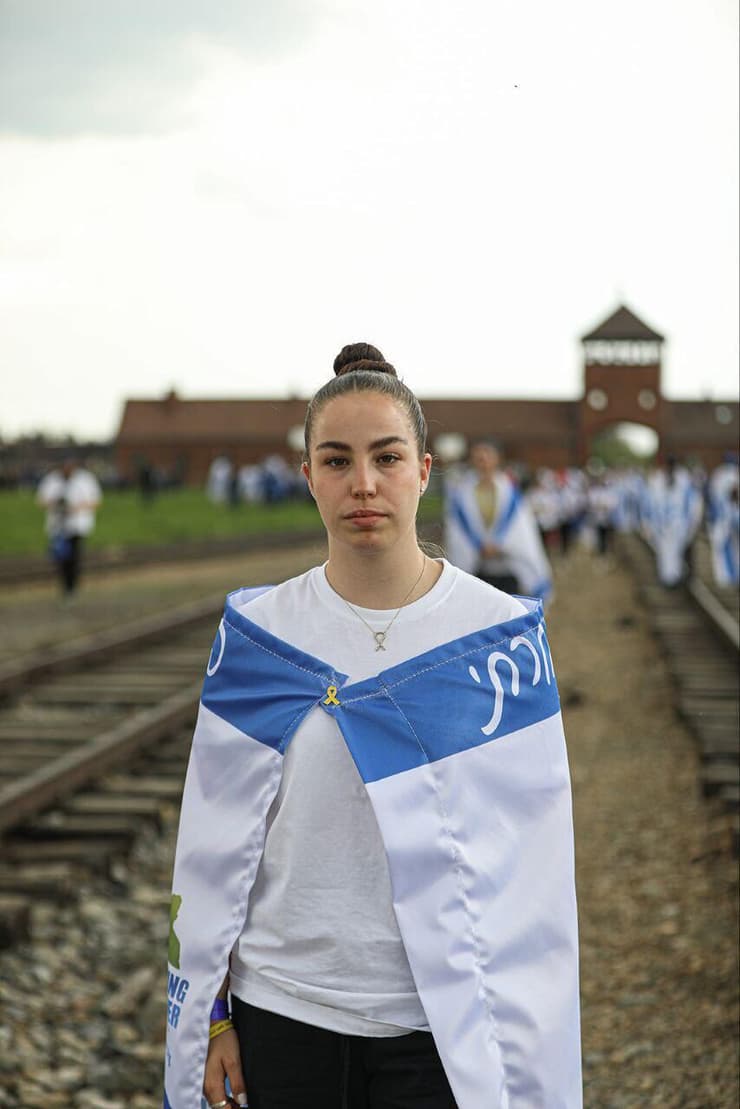 אגם ברגר במצעד החיים בפולין
