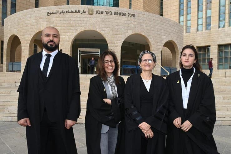 התובעים במשפט נגד ניבי זגורי (צילום: הרצל יוסף ) התובעים במשפט נגד ניבי זגורי