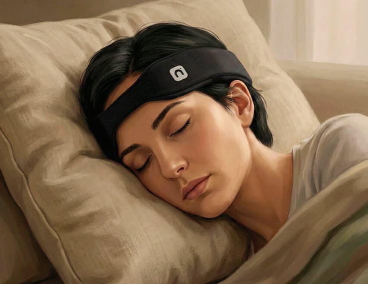 רצועת ראש חכמה (הדמיה: NYX Tech טכנולוגיות בע"מ) רצועת ראש חכמה