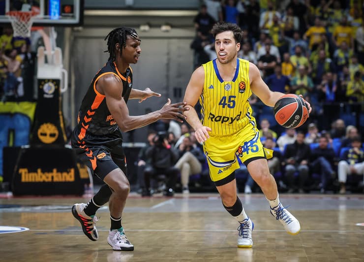 מכבי ת"א תמיר בלאט ולנסיה בארנה בירושלים 