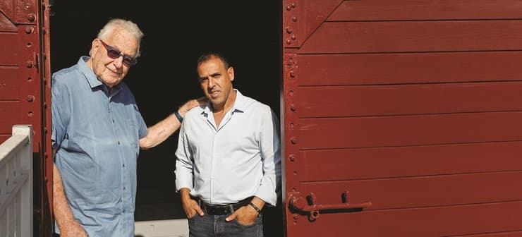 "התקומה היא חלק מהדי־אן־איי של העם היהודי". שרעבי ופירסט באנדרטת הקרון בנתניה