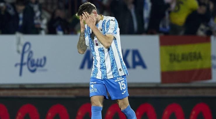 נהואל ארויו לא מאמין שכבש מול ריאל (IMAGO) נהואל ארויו לא מאמין שכבש מול ריאל