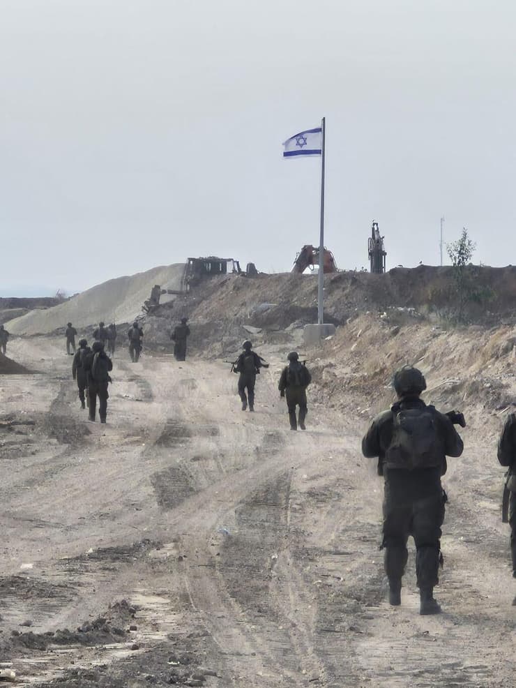 פעילות כוחות חטיבת כרמלי במרחב הקו הצהוב