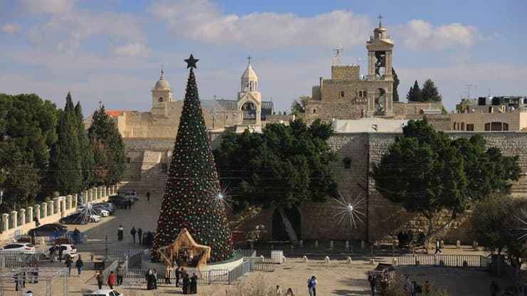 חגיגות חג המולד בבית לחם 