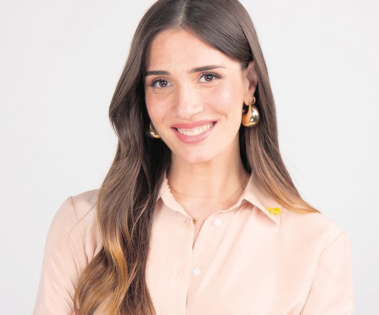 חן אמסלם בקמפיין לבנק מזרחי