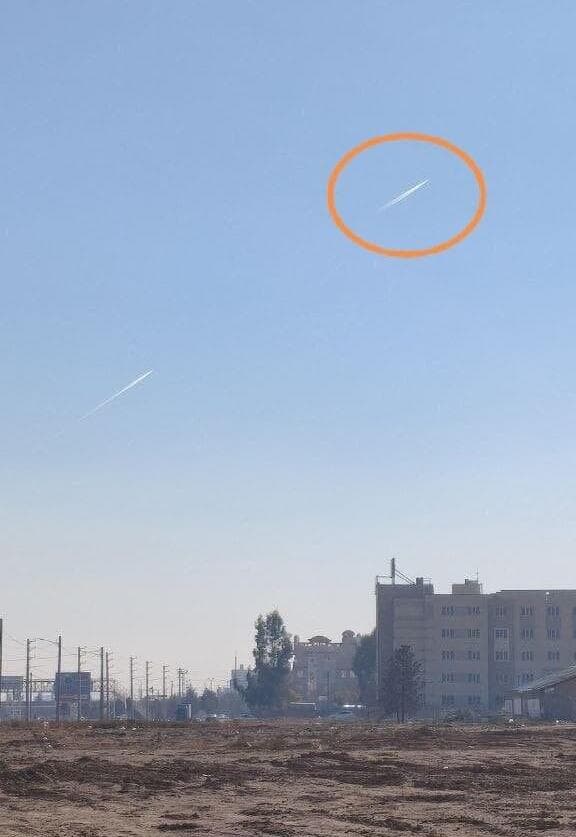 תיעוד מניסויי הטילים באיראן