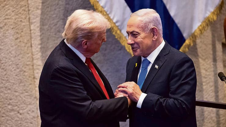 שלוש זירות בלב השיחה. נתניהו וטראמפ 