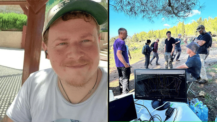 איתמר שלזינגר הסריקות בעין חוד שבהרי הכרמל