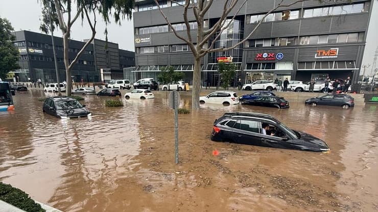 שיטפון בנתניה
