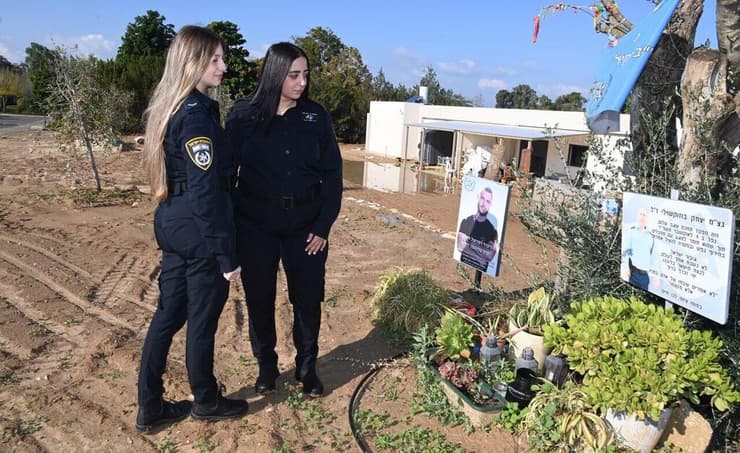 תום דסקלו וגל יוסף שוטרות שבעליהן חלקו חדר באותו בית חולים בשבעה באוקטובר