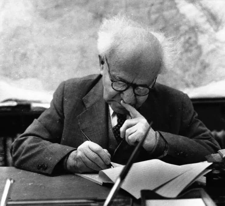 ראש הממשלה הראשון של ישראל, דוד בן גוריון