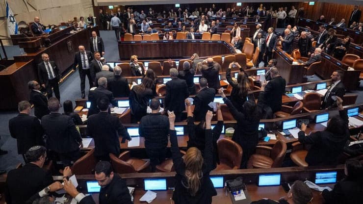 מליאת הכנסת. הקדמת הבחירות תבלום חקיקה (צילום: שלו שלום) מליאת הכנסת