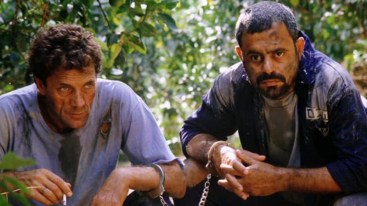 מוחמד בכרי וארנון צדוק, מתוך "מאחורי הסורגים 2"