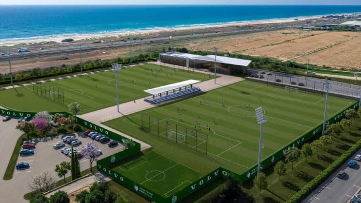 הדמיה של מתחם האימונים כפר גלים אחרי השיפוץ