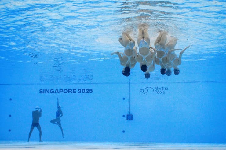 תמונות השנה בעולם 2025 סינגפור אליפות אירופה ב שחייה 17 יולי