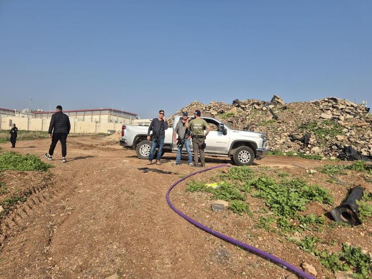 זירת הפיגוע בתל יוסף