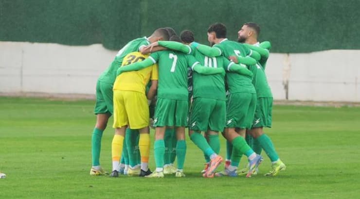 שחקני מכבי אחי נצרת מוכנים