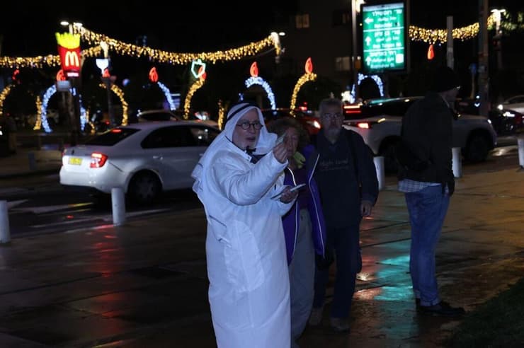 עצרת המחאה המרכזית בכיכר הבימה