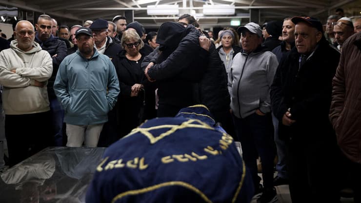 הלוויתו של שמשון מרדכי ז"ל שנרצח בפיגוע הדריסה בבית שאן