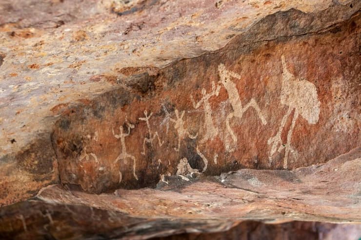 אמנות מערות של קהילת האבוריג'ינים באוסטרליה