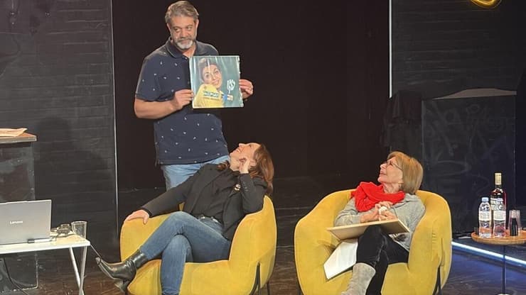 "אי-רוח" בפסטיבל מונטאז' בקאמרי (צילום: איה חיות) "אי-רוח" בפסטיבל מונטאז' בקאמרי