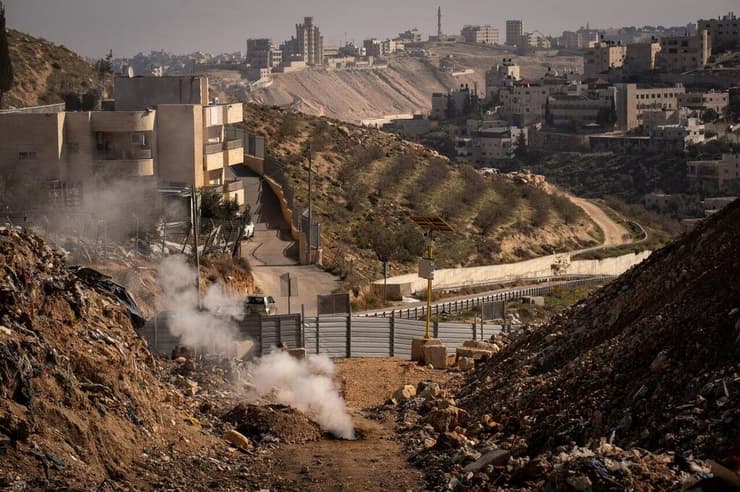 שריפת פסולת בירושלים