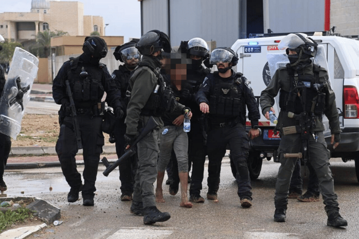 עימות בין צעירים בתבארין לבין כוחות המשטרה