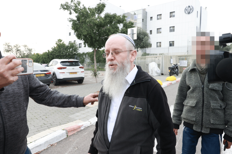 הרב עזרא שיינברג שהואשם בעברות מין בשחרור מכלא מעשיהו