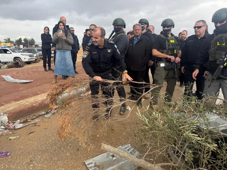 השר בן גביר בסיור בתראבין