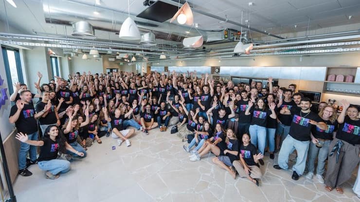 עובדי ועובדות Gong במשרדים בישראל (צילום: ויקטור לוי) עובדי ועובדות Gong במשרדים בישראל