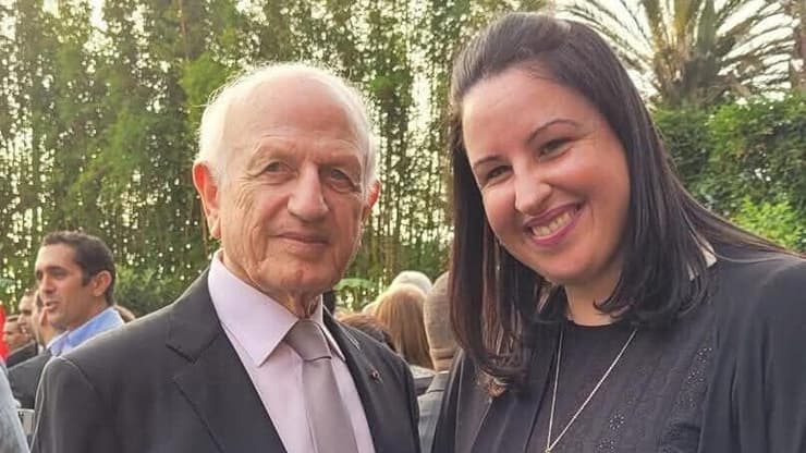 עינת לוי, קיבלה פרס לצד אנדרה אזולאי, היועץ היהודי של ארמון המלוכה