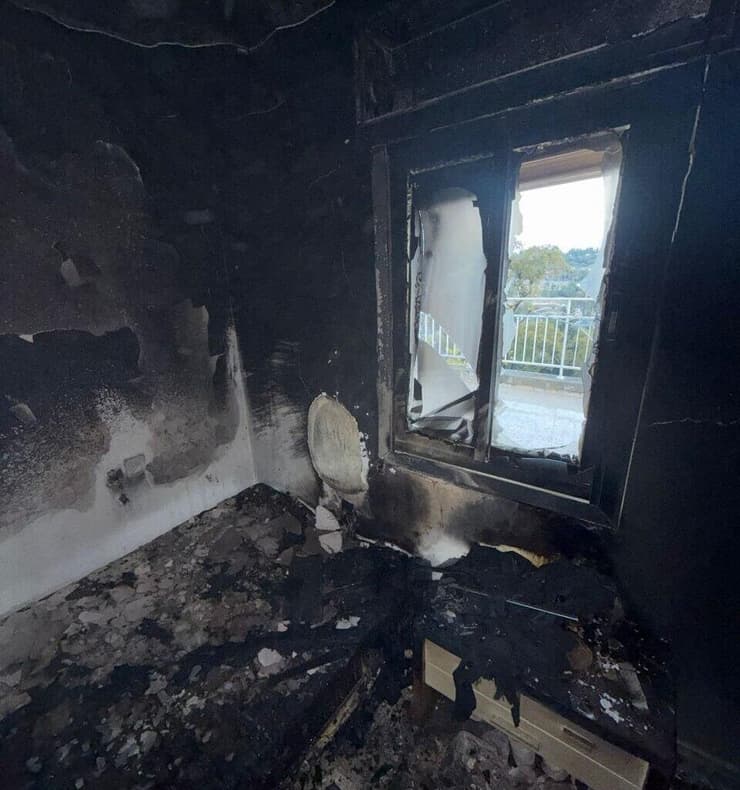 הדירה השרופה