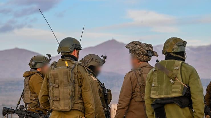 כוחות צה"ל בדרום סוריה (ארכיון) (צילום: דובר צה"ל) תיעוד מפעילות כוחות חטיבת 'חוד החנית' (55) בדרום סוריה