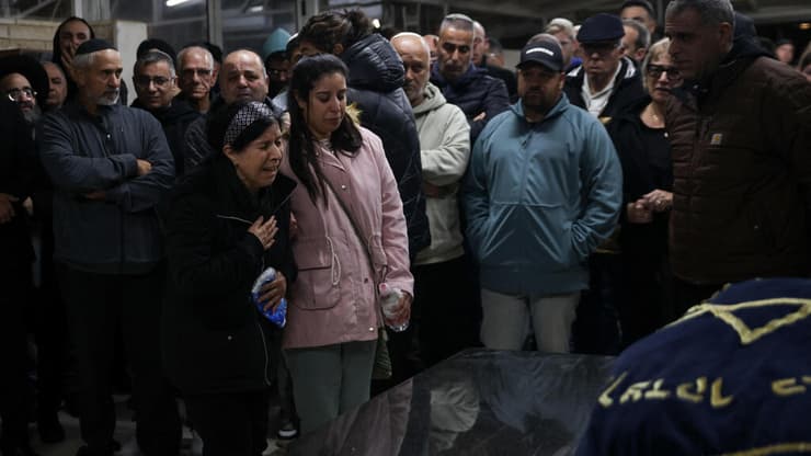 הלוויתו של שמשון מרדכי ז"ל שנרצח בפיגוע הדריסה בבית שאן