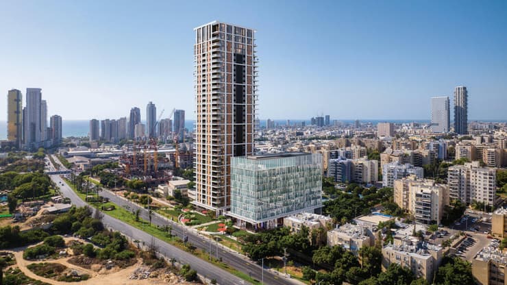 תכנון שמחבר בין מגורים, עבודה וחיי קהילה, עם נגישות תחבורתית נוחה. פרויקט C ONE הקוממיות