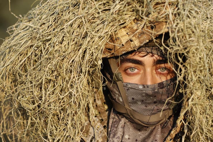 לוחם מצוות הצלפים של מגלן (צילום: גדי קבלו) לוחם מצוות הצלפים של מגלן