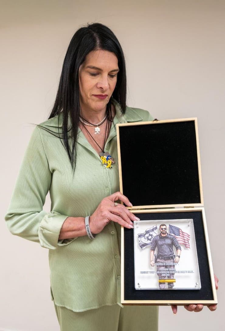 איציק, טליק, שירה, עומרי ושרון גואילי במפגש עם נתניהו וטראמפ