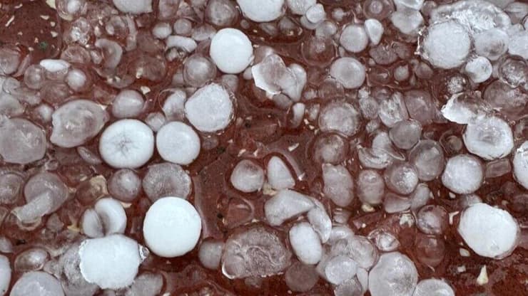 ברד בכרמיאל