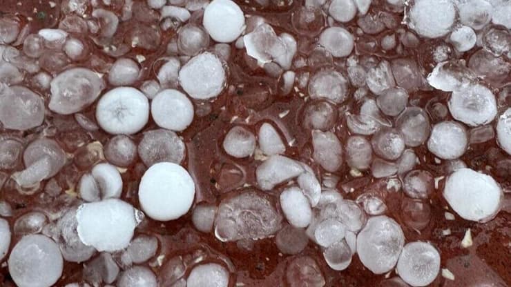 ברד בכרמיאל