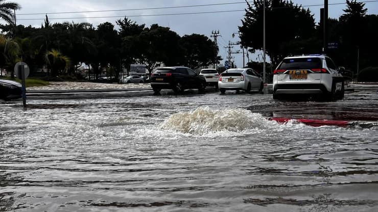 הצפות באשקלון