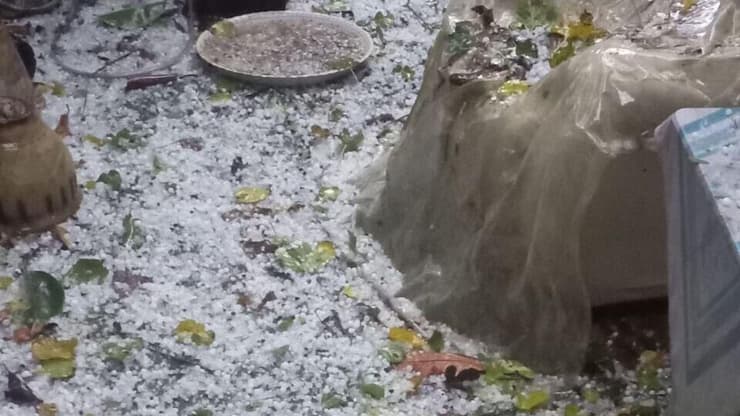 ברד בכרמיאל 