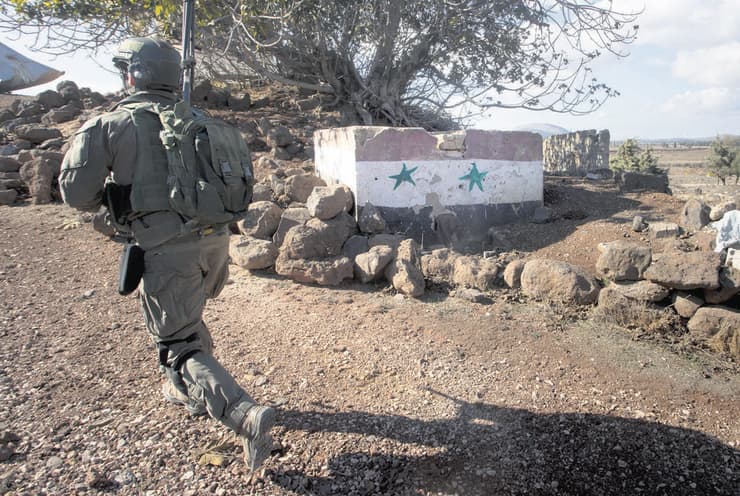 צה"ל בסוריה (צילום: גיל נחושתן) צה"ל בסוריה