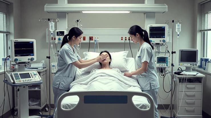 פטירת חולה בבית חולים (אילוסטרציה)