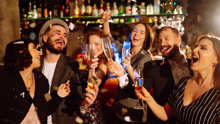 סילבסטר, אלכוהול