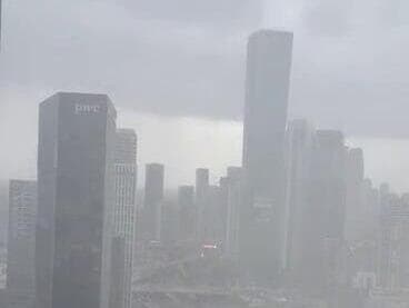 גשם בתל אביב