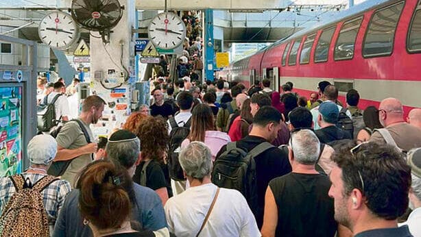 השבתת הרכבת בעקבות תקלת הענק, אוגוסט 2025
